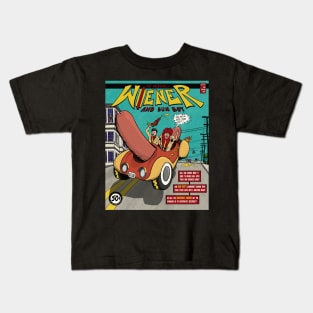 Hot Dog Boys Kids T-Shirt